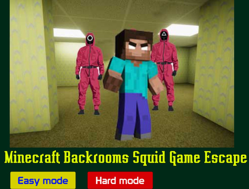 Гра Гра для кальмарів Minecraft  онлайн