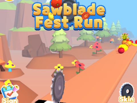 Гра Sawblade Fest Run онлайн