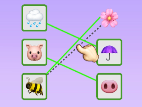 Гра Amoji Puzzle Connect  онлайн