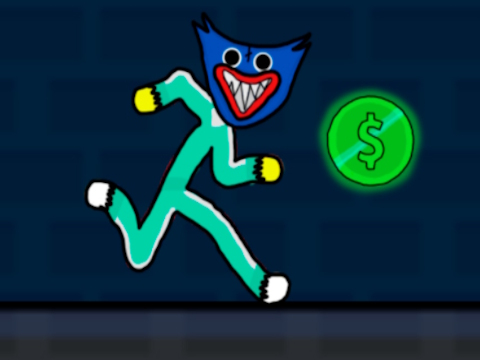 Гра Stickman Huggy 456 кальмарів  онлайн