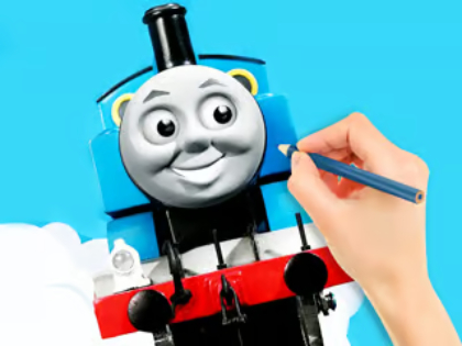 Гра Книга розмальовки: Thomas & Friends  онлайн
