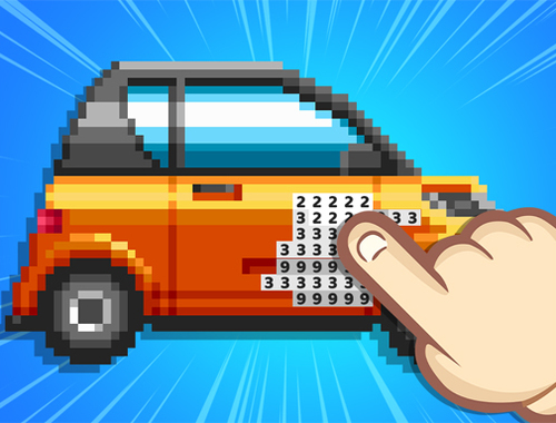 Гра Pixel Fun Color за номером  онлайн
