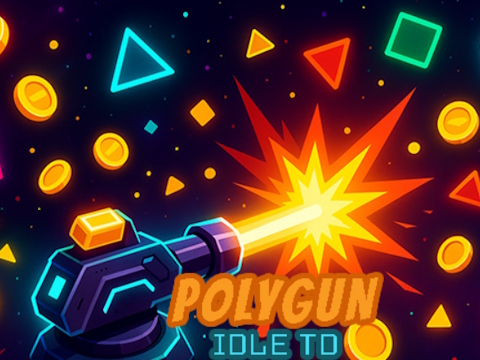 Гра Polygun: простою TD  онлайн