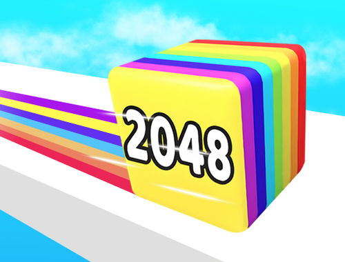 Гра Jelly Run 2048  онлайн