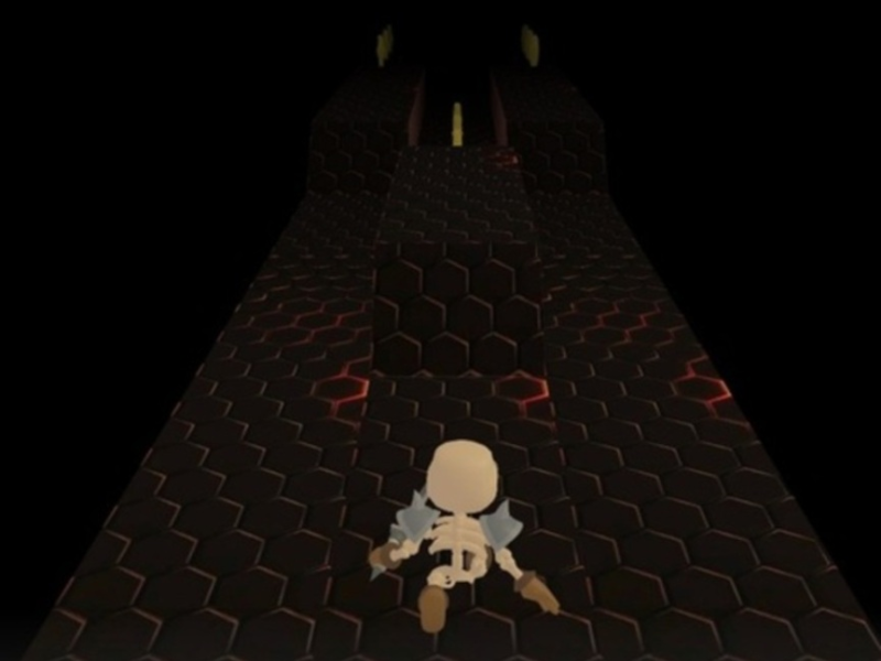 Гра Skelton Boss Runner  онлайн