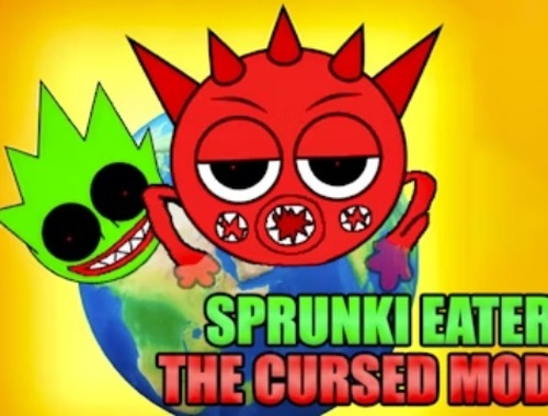 Гра Sprunki Eater проклятий мод  онлайн