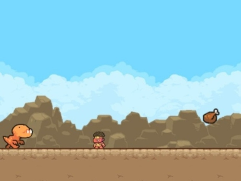 Гра Super Dino Run  онлайн