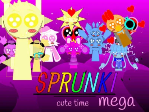 Гра Sprunki милий час Мега !!!  онлайн