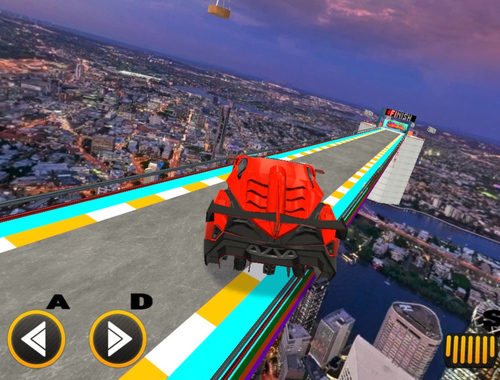 Гра Mega Ramps автомобілів гоночні ігри 3d  онлайн