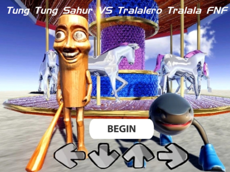 Гра Tung Tung Sahur vs Tralalerroe Tralala: Freee Knight Fankin онлайн