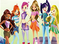 Гра Колекція головоломки Winx Club  онлайн