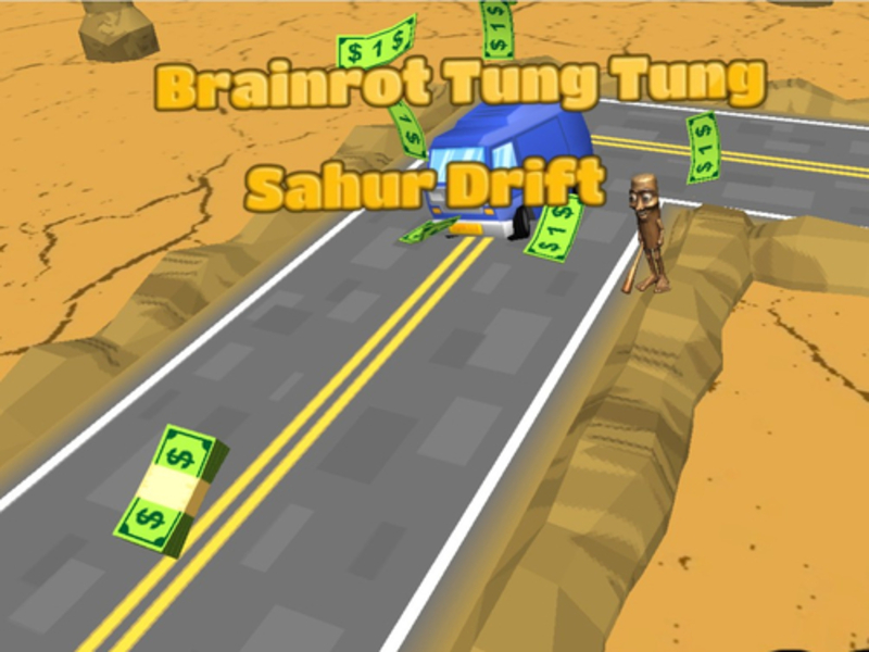 Гра Дрейф Brainrrot Tung Tung Sahur онлайн