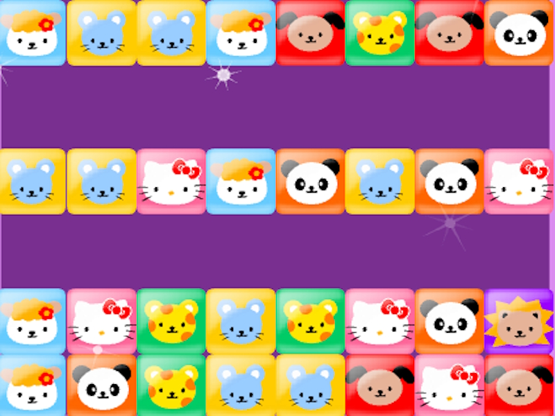 Гра Hallo Kitty: Kitty Bloks онлайн