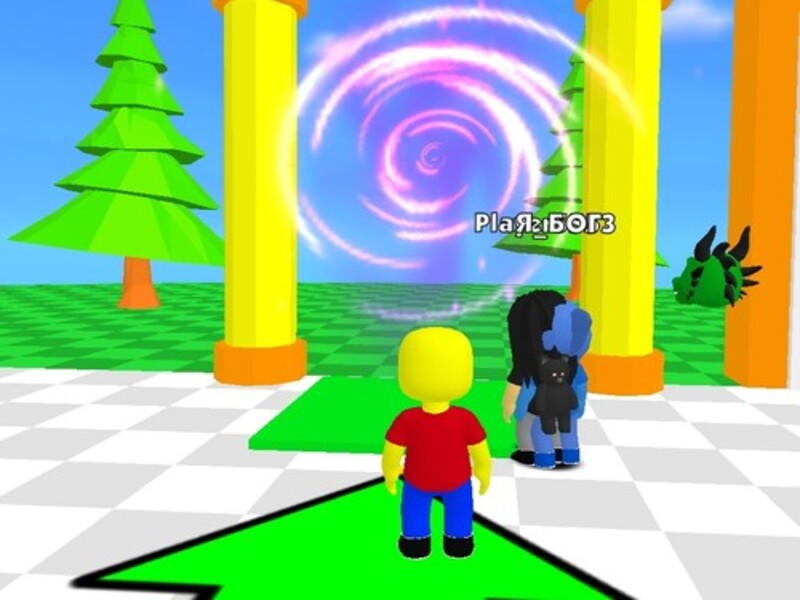 Гра Roblox: Тестове поле- це лава онлайн